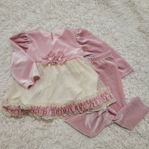 Isobella & Chloe Dress & Pants Set